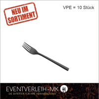 Kuchengabel 18/10 - Vintage/Schwarz